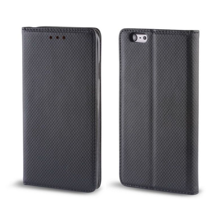 Тефтер Smart Magnet Case Motorola P40 Power, Черен