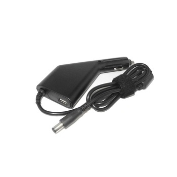 Incarcator auto laptop Dell 19.5V 4.62A 90W cu port USB 5V 2A Incarcator auto laptop Dell 19.5V 4.62A 90W cu port USB 5V 2A