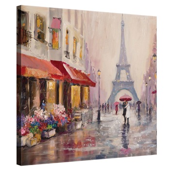 Tablou Canvas DEGRETS 78181 Paris Arta 2, 80x80cm Tablou Canvas DEGRETS 78181 Paris Arta 2, 80x80cm
