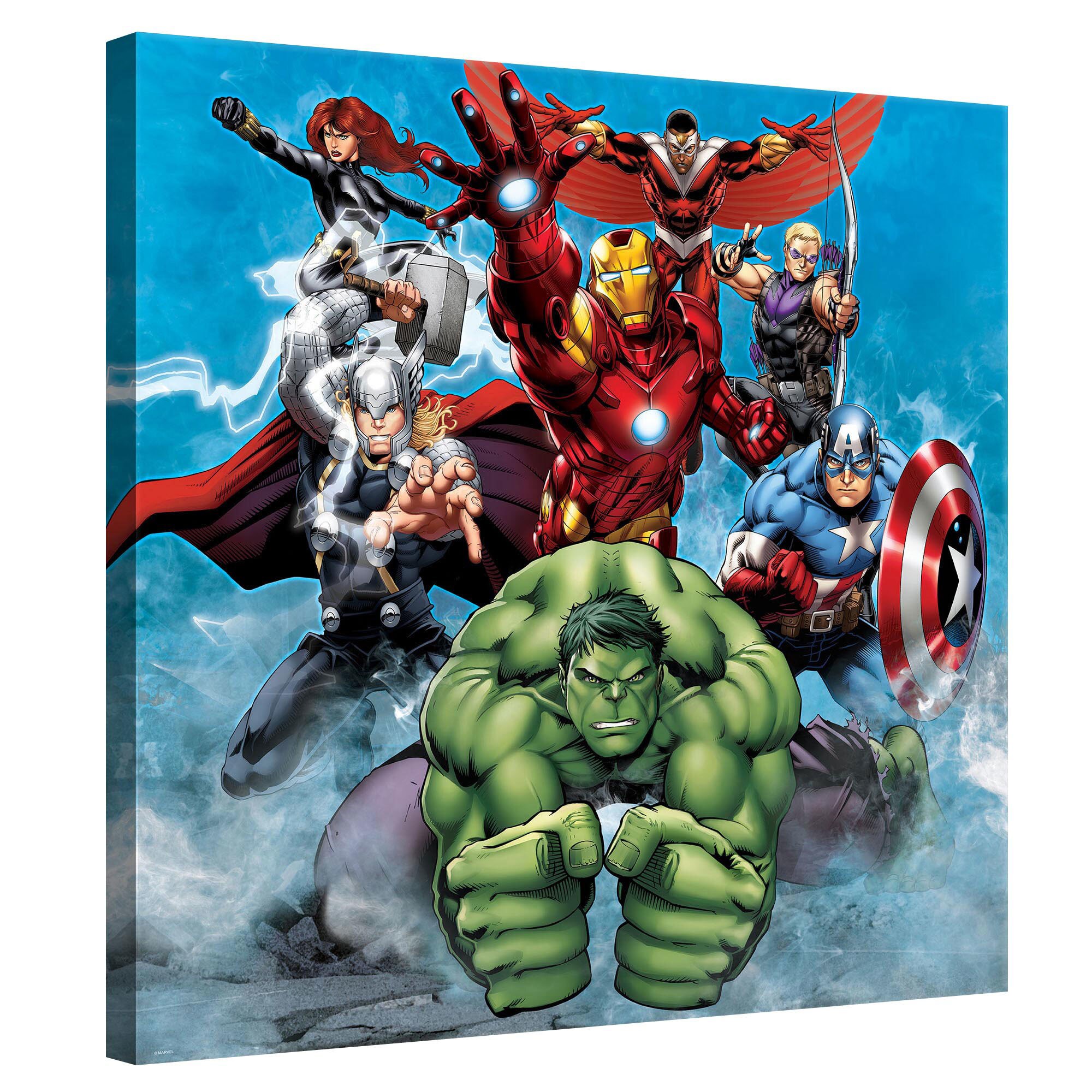 Tablou Canvas DEGRETS 78193 Razbunatorii 2, 80x80cm