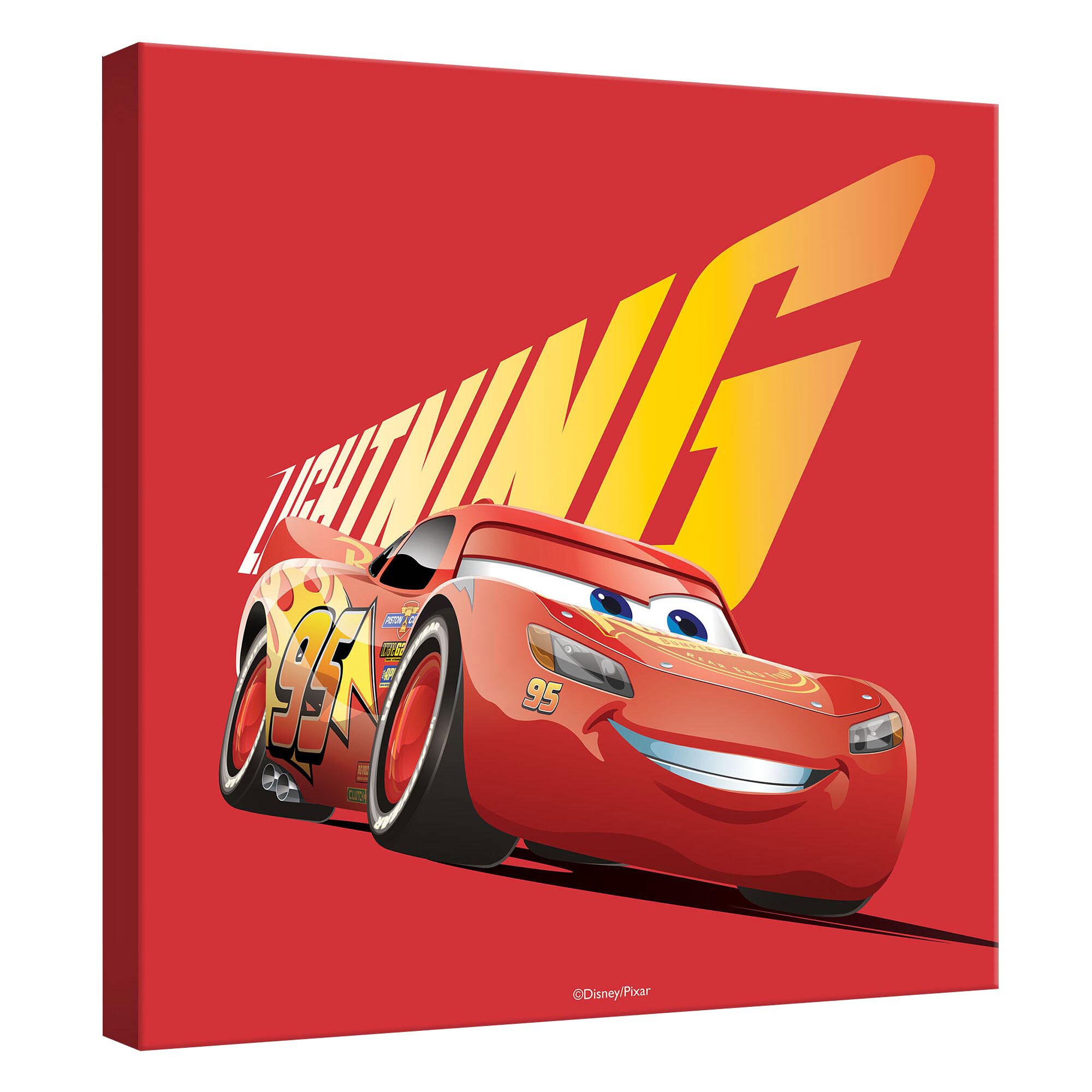 Tablou Canvas DEGRETS 78196 Fulger McQueen 1, 80x80cm