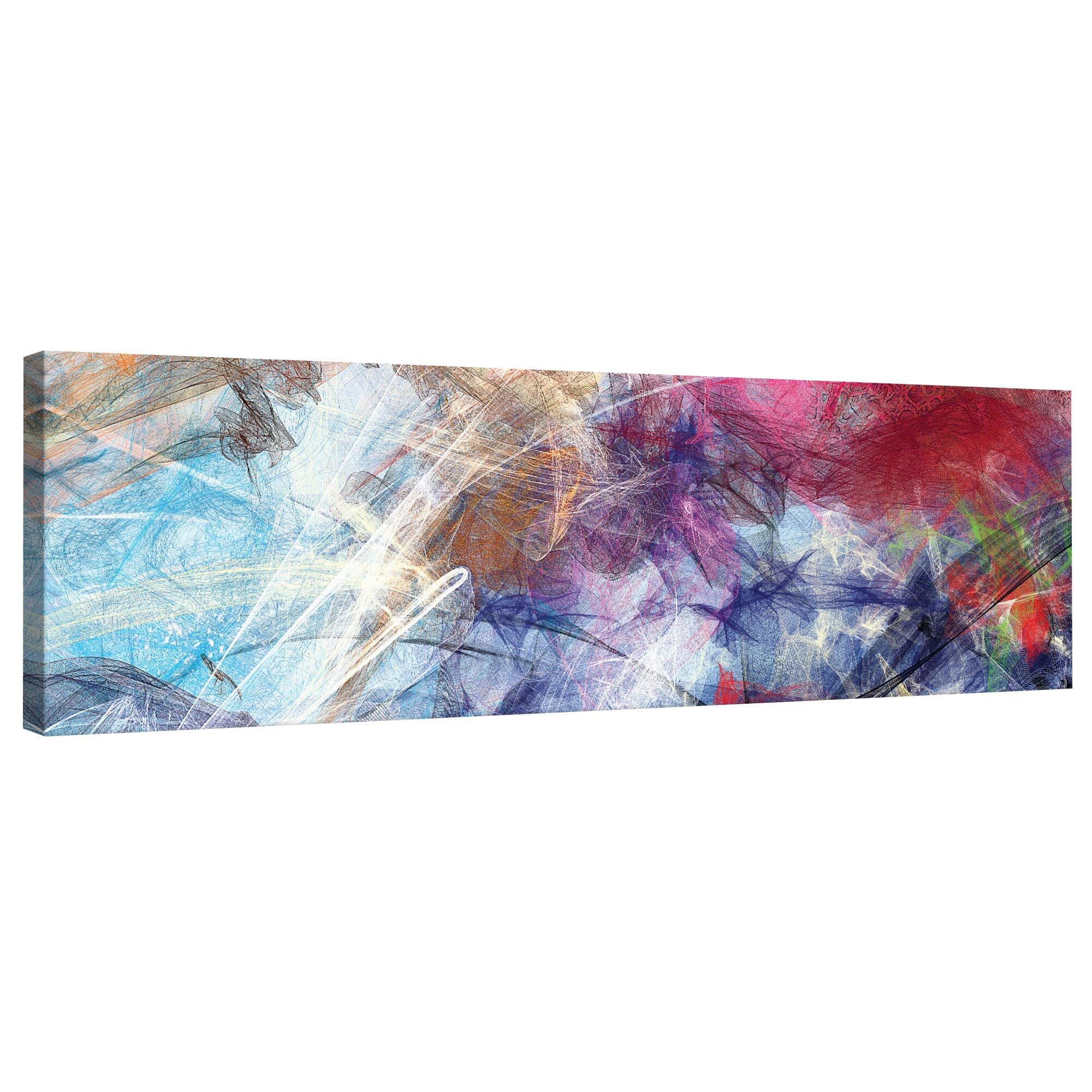 Tablou Canvas DEGRETS 78197 Grafic color 1, 45x145cm