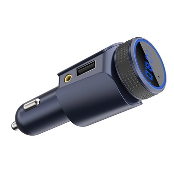 Modulator FM Auto T18 Hands-Free Car Kit Bluetooth MP3 Player Wireless Design Slim Modulator FM Auto T18 Hands-Free Car Kit Bluetooth MP3 Player Wireless Design Slim
