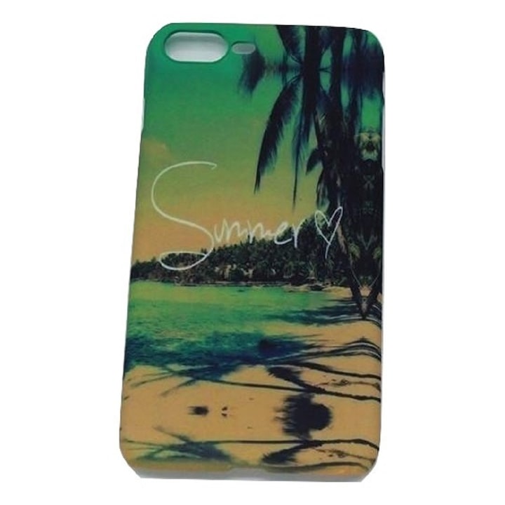 Калъф кейс за телефон IPhone 7 Plus, Лято, плаж, твърд