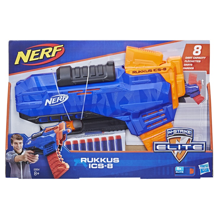 Бластер NERF - N-Strike Elite, Rukkus ICS 8