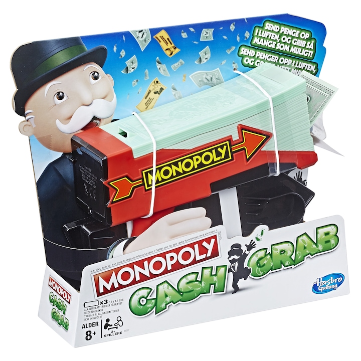 Monopoly - Cash Grab Game Társasjáték