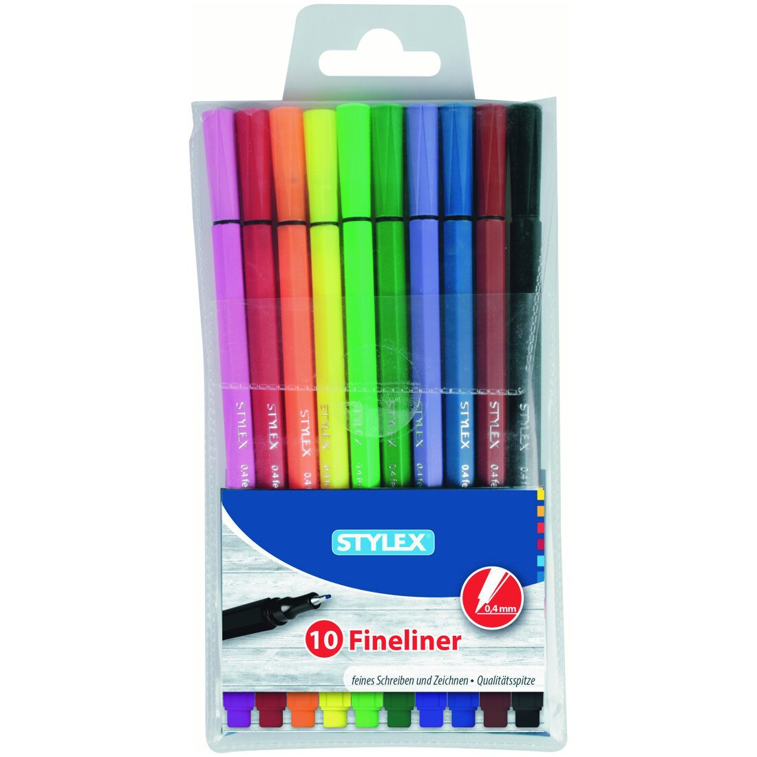 Set 10 finelinere Stylex 0.4 mm