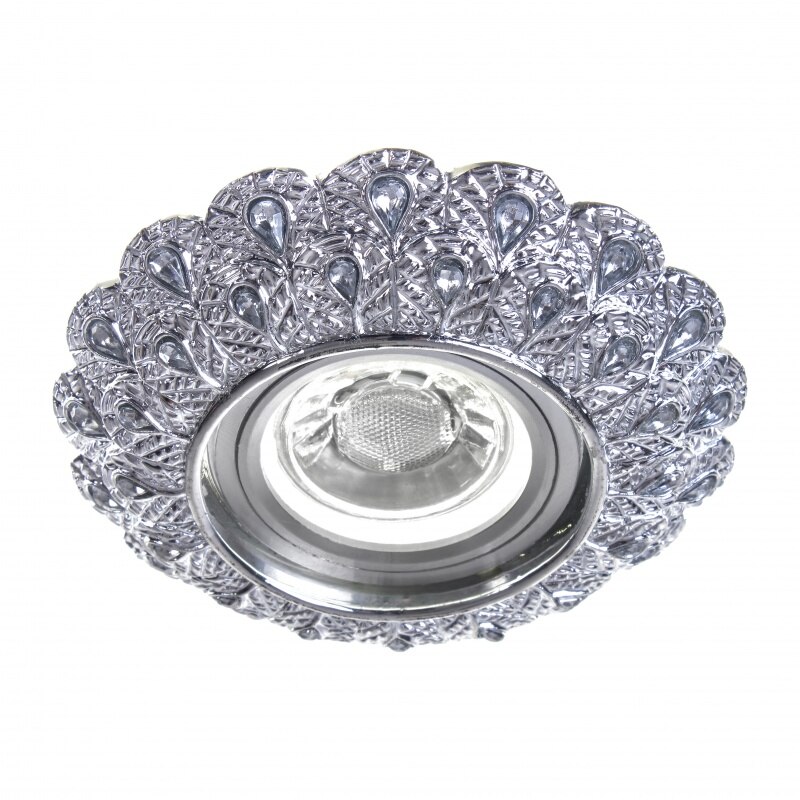 Spot incastrabil, Crom, 1xGU10, 1785 ch