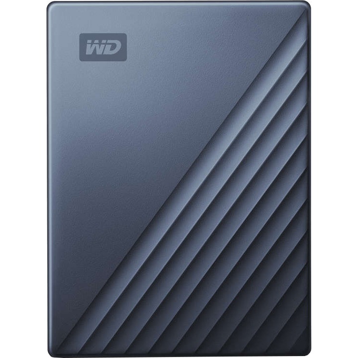 HDD Extern WD My Passport Ultra 4TB, 2.5", USB-C, Albastru