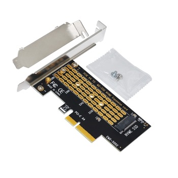 Adaptor convertor SSD M.2 NGFF NVMe (M-Key) la PCI Express 3.0 X4 pentru PC Adaptor convertor SSD M.2 NGFF NVMe (M-Key) la PCI Express 3.0 X4 pentru PC