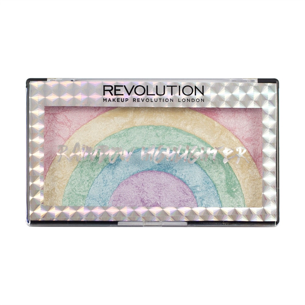 Paleta iluminatoare Makeup Revolution Rainbow Highlighter, 10 g