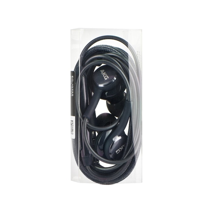 Samsung Gyári Stereo Headset (AKG) EO-IG955 Galaxy S8/8+ 3.5 mm fekete