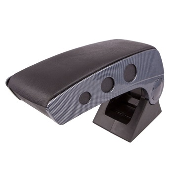 Consola cotiera centrala carbon cu negru 4cars Consola cotiera centrala carbon cu negru 4cars