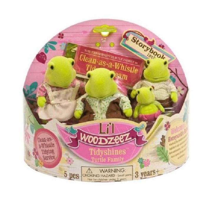 A Li'l Woodzeez család - teknősök