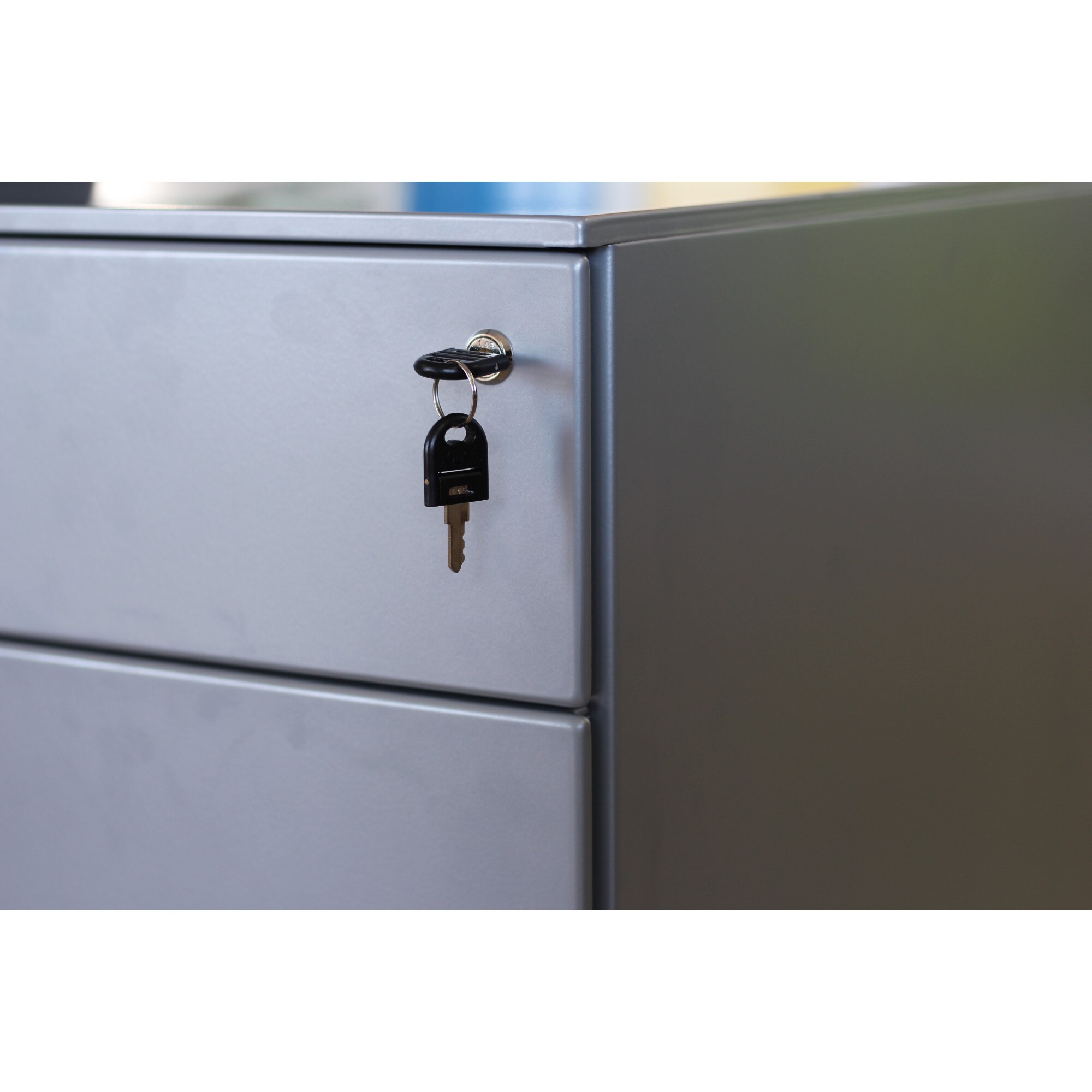 Casetiera Metalica Cu 3 Sertare 420mmx580mmx54mmH Organizator Cadou 