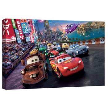 Tablou Canvas DEGRETS 78315 Competitie de masini, 40x60cm Tablou Canvas DEGRETS 78315 Competitie de masini, 40x60cm