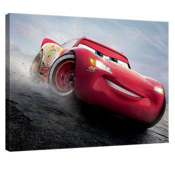 Tablou Canvas DEGRETS 78313 Fulger McQueen 3, 40x60cm Tablou Canvas DEGRETS 78313 Fulger McQueen 3, 40x60cm