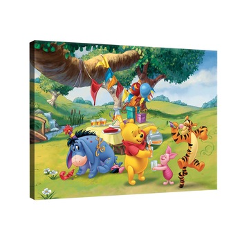 Tablou Canvas DEGRETS 78322 Ziua lui Winnie the Pooh, 40x60cm Tablou Canvas DEGRETS 78322 Ziua lui Winnie the Pooh, 40x60cm