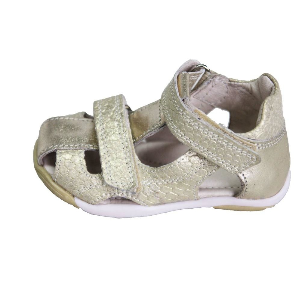 Sandale fete Mara, aurii, PJ Shoes, 25 EU