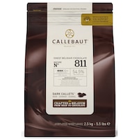 Ciocolata neagra fina, 2.5 kg - Barry Callebaut