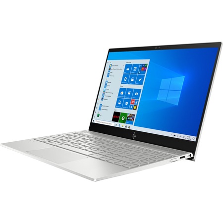 Laptop ultraportabil HP ENVY 13-ah1007nn cu procesor Intel® Core™ i5-8265U pana la 3.90 GHz, Whiskey Lake, 13.3", Full HD, IPS, 8GB, 128GB SSD, NVIDIA® GeForce® MX150 2GB, Microsoft Windows 10, Silver