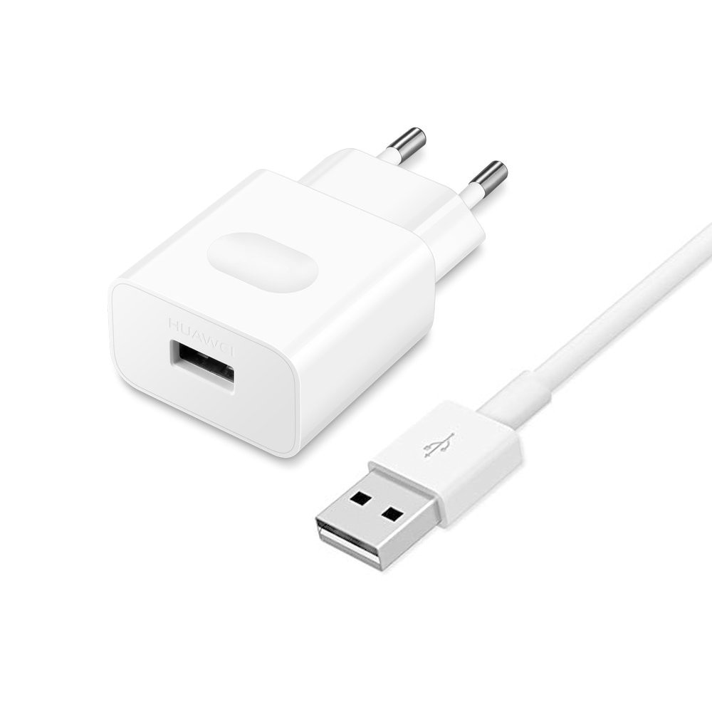 Huawei gyári fali töltő HW 059200EHQ 2A + micro USB fehér Eredeti Huawei fali töltő Fast Charger 2A és Micro USB kábel
