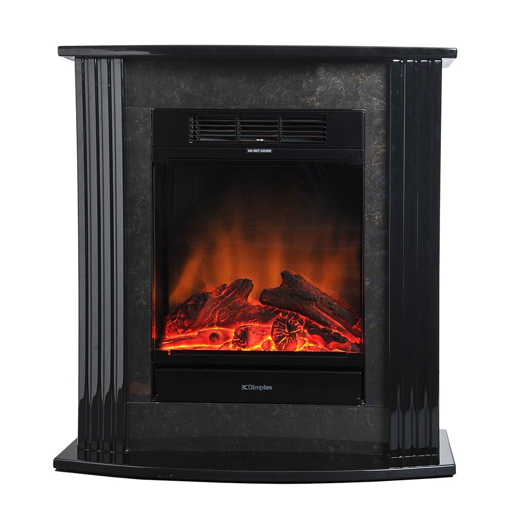 Semineu MiniMozart Black - cu focar 3D Dimplex Optiflame si sunet