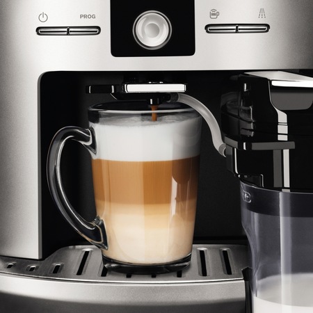 Espressor automat Krups Latt'Espress silver EA829E, 1450 W, 15 bari, 1.7 l, Argintiu