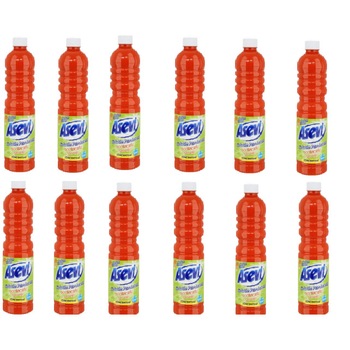 Pachet - 12 x Asevi Solutie Pardoseli Portocala 1L Pachet - 12 x Asevi Solutie Pardoseli Portocala 1L