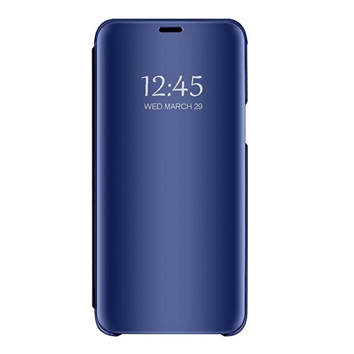 Калъф, съвместим със Samsung Galaxy J6 Plus 2018, син