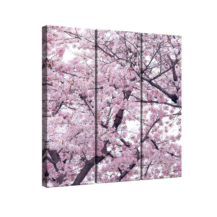 Set Tablouri DEGRETS 78339 Canvas, 100 x 90 cm, 3 piese (3x100x30cm), Imprimavarare 2