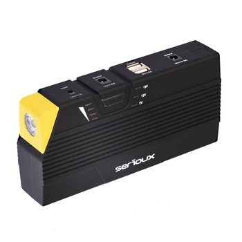 Starter auto multifunctional Serioux SRXA12K300A, acumulator extern, lanterna, 12000 mAh Starter auto multifunctional Serioux SRXA12K300A, acumulator extern, lanterna, 12000 mAh
