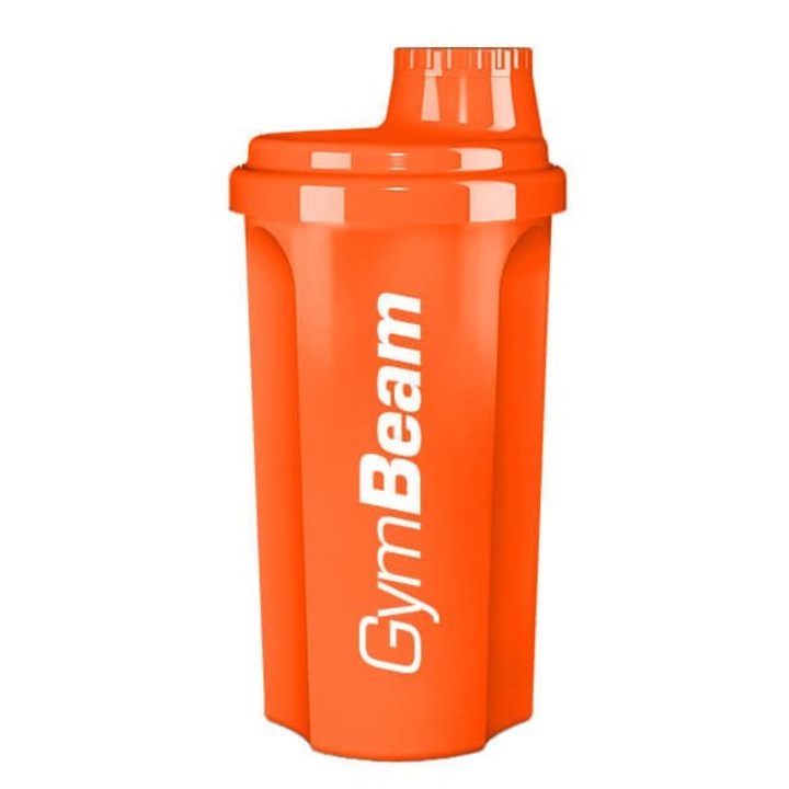 Shaker portocaliu GymBeam, 700 ml