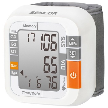 Aparat de presiune sanguina Sencor SBD1470, pentru incheietura mainii Aparat de presiune sanguina Sencor SBD1470, pentru incheietura mainii