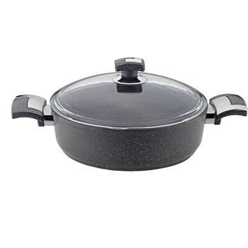 Cratita cu capac Bonera Granite, 26 cm Cratita cu capac Bonera Granite, 26 cm