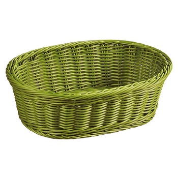 Cos oval pentru paine 29,5 x 23 cm, verde, plastic - Kesper Cos oval pentru paine 29,5 x 23 cm, verde, plastic - Kesper