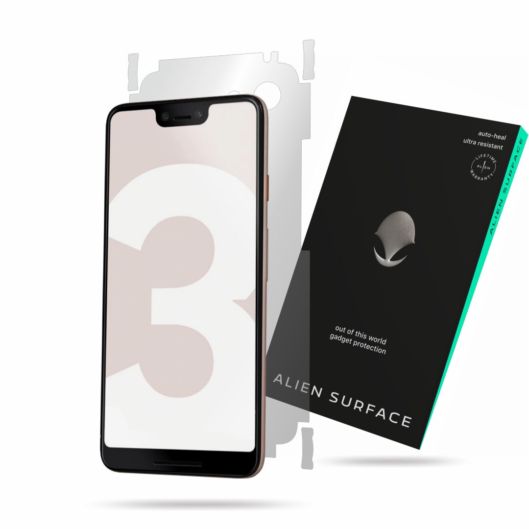 Folie Alien Surface, Google Pixel 3 XL, protectie spate, laterale