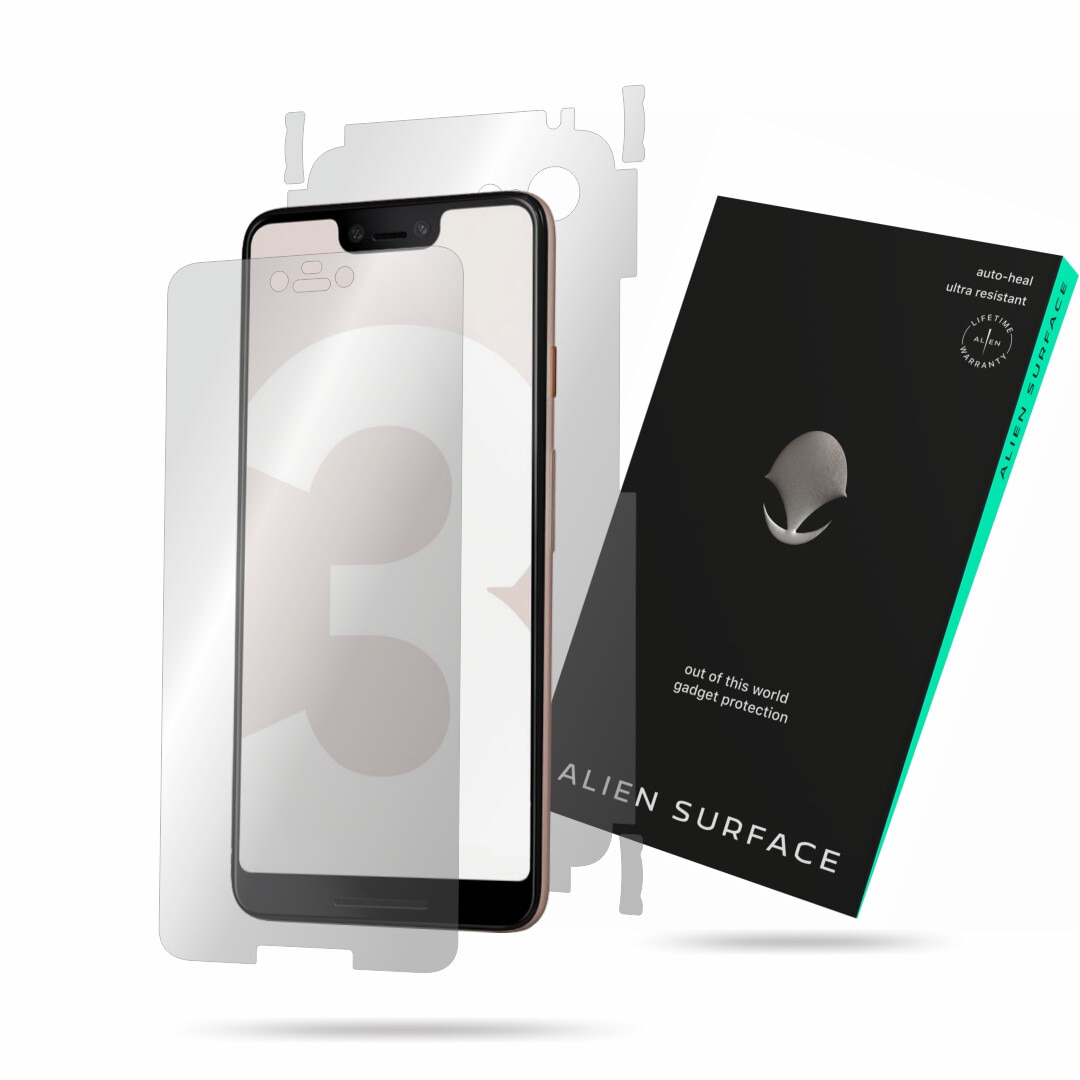 Folie Alien Surface, Google Pixel 3 XL, protectie ecran, spate, laterale