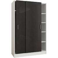 dulap cu usi glisante komo albnegru lucios 120x55x190 cm imagen 13_0_
0