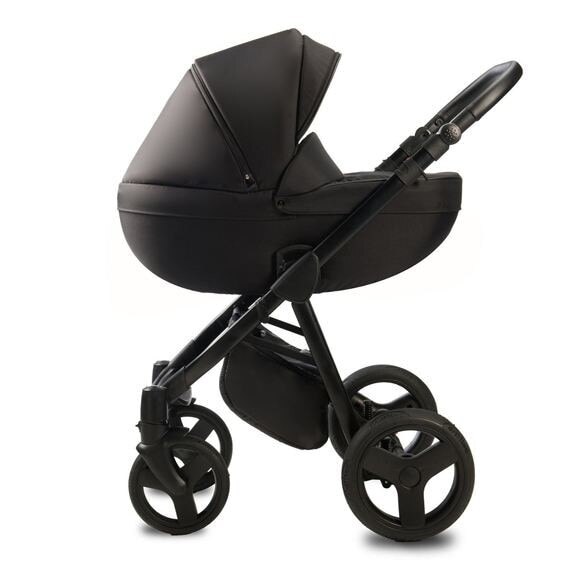 Carucior Qumes Bera, 2 in 1, Negru