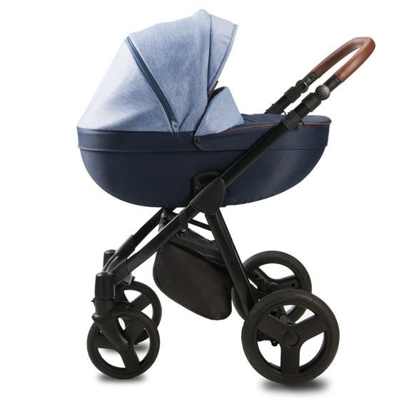 Carucior Qumes Bera, 2 in 1, Albastru