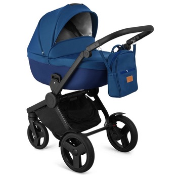 Carucior Qumes Flow, 2 in 1, Albastru Carucior Qumes Flow, 2 in 1, Albastru