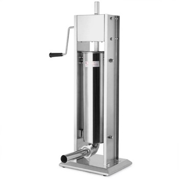 Aparat profesional umplut carnati, Maxima, 15 lt, 2 viteze umplere, 4 palnii incluse cu diametre 16/22/32/38 mm Aparat profesional umplut carnati, Maxima, 15 lt, 2 viteze umplere, 4 palnii incluse cu diametre 16/22/32/38 mm
