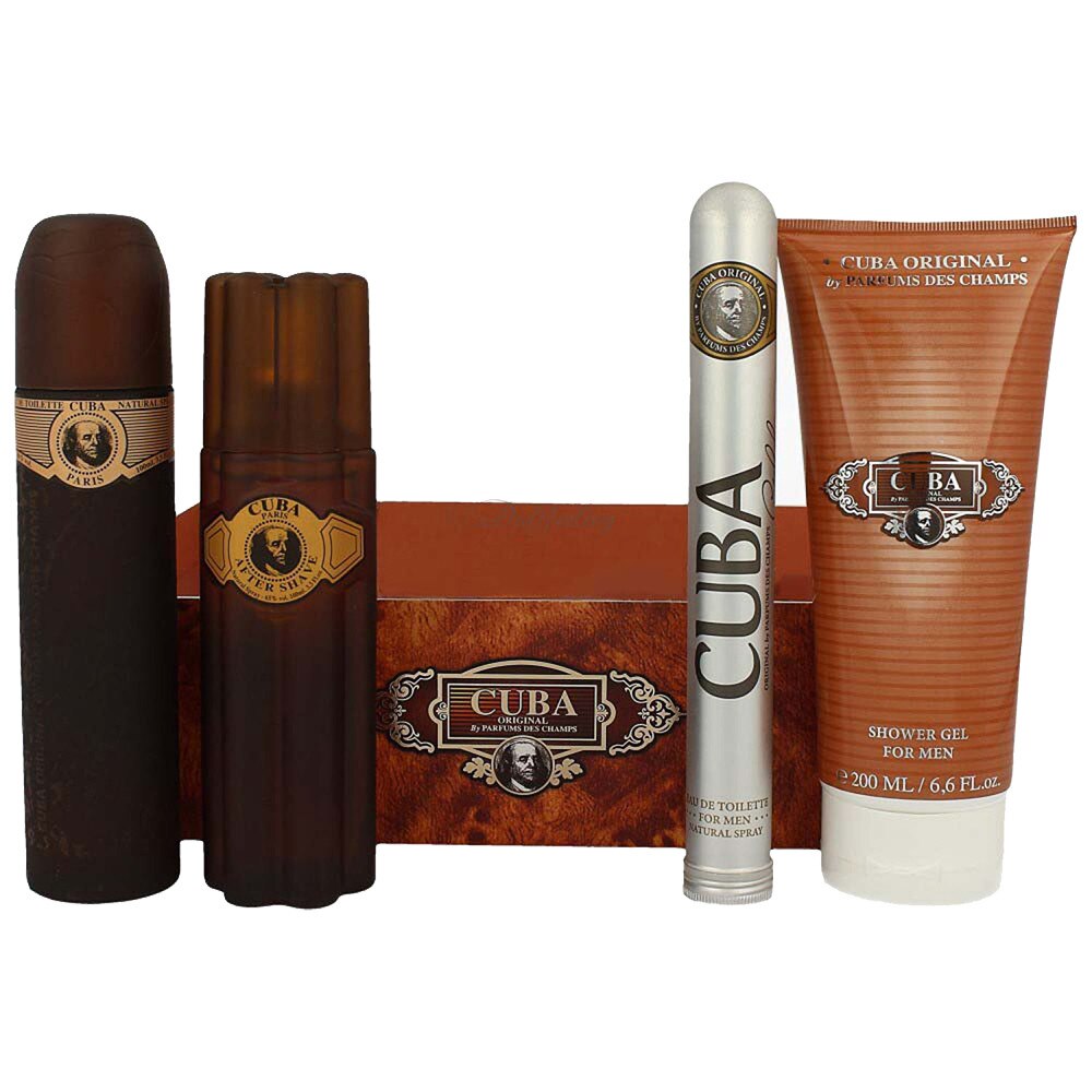 Gold EDT 100 ml, SG 200 ml, AS 100 ml, EDT 35 ml Set Barbati