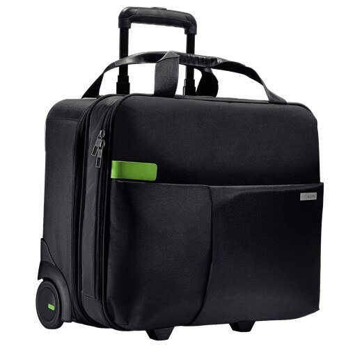 Geanta Leitz Complete cu 2 rotile Smart Traveller - neagra