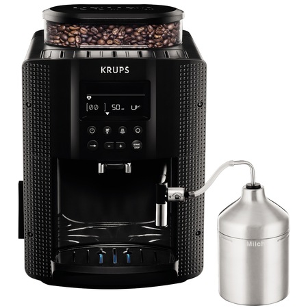 Espressor automat Krups Espresseria Automatic EA8160, 1450W, 15 bar, 1.7 l, Negru