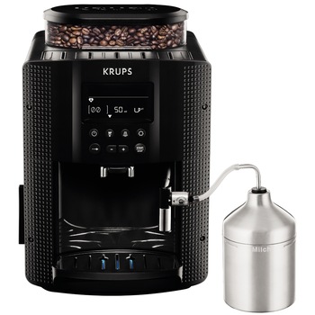 Espressor automat Krups Espresseria Automatic EA8160, 1450W, 15 bar, 1.7 l, Negru Espressor automat Krups Espresseria Automatic EA8160, 1450W, 15 bar, 1.7 l, Negru