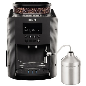 Espressor automat Krups Espresseria Automatic EA816B, 1450W, 15 bar, 1.7 l, Gri Espressor automat Krups Espresseria Automatic EA816B, 1450W, 15 bar, 1.7 l, Gri