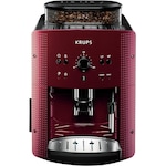 Espressor automat Krups Espresseria Automatic EA810770, 1400W, 15 bar, rezervor boabe 260g, 1.7 l, Rosu