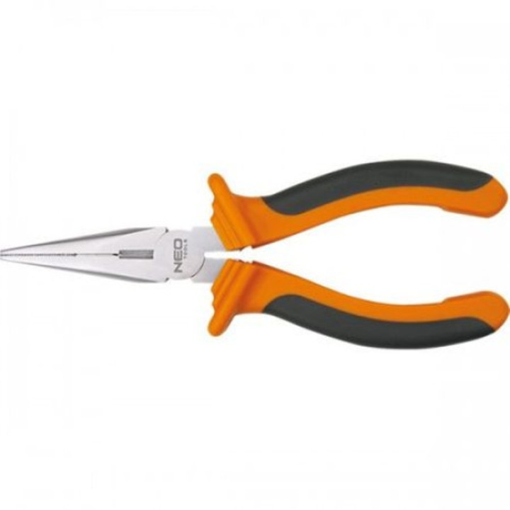 Клещи с полукръгла човка и режещ ръб, NEO TOOLS, 01-014, Дължина 200 mm